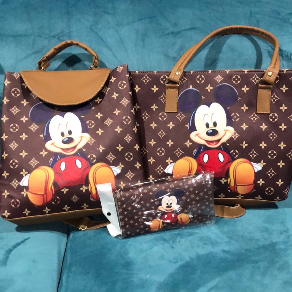 Mickie mouse bags set of 3